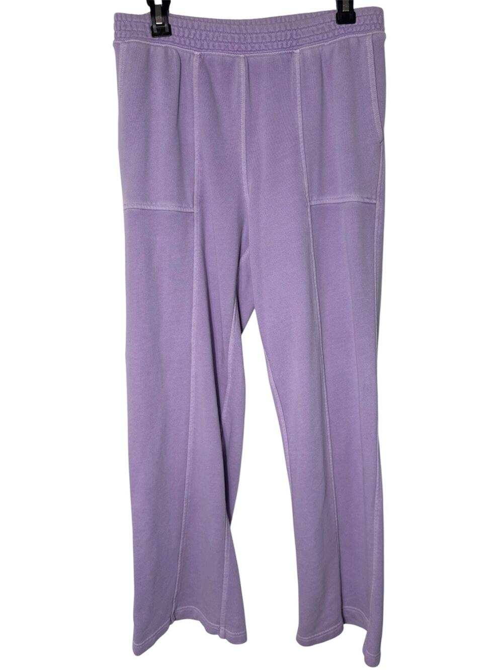 Aerie M House Party Skater Sweat Pants Lavender EUC Relaxed Fit Loungewear